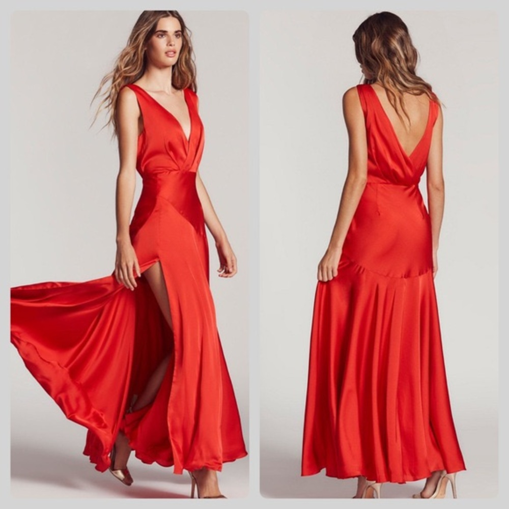 Worn twice Free People x Fame and Partners evening dress.